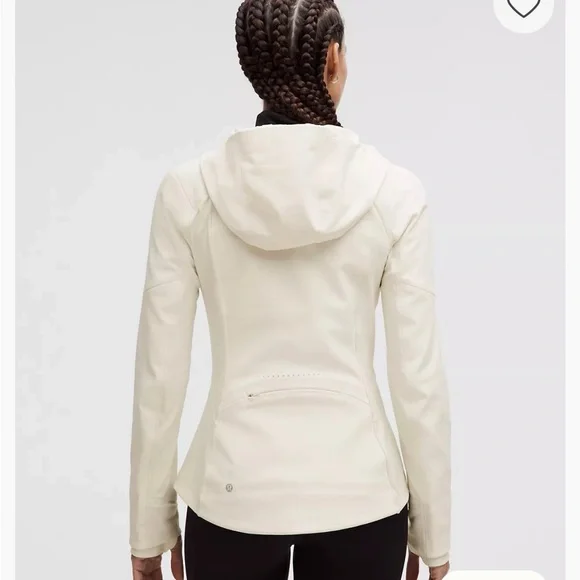 Lululemon Athletica Women's White Cross Chill Jacket - Picture 2 of 4